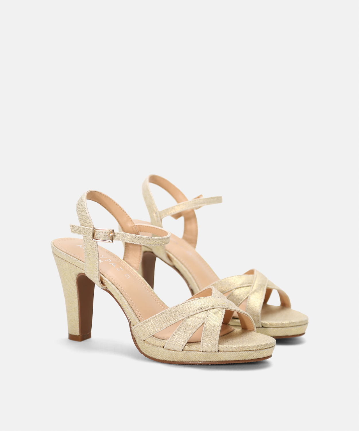 Sandalia plataforma tiras